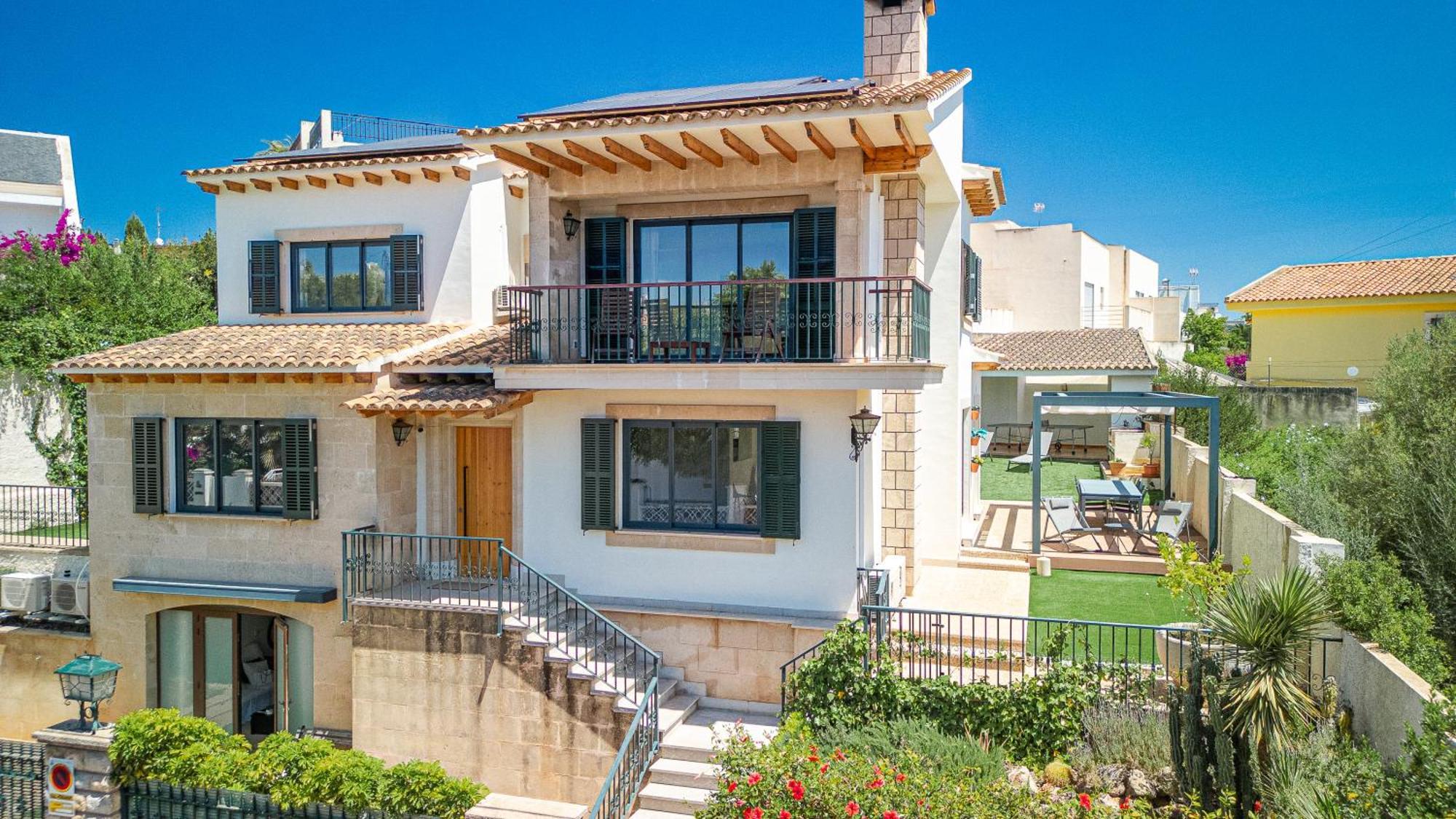 Villa Ca'n Alonso Palma di Maiorca Esterno foto